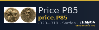 Price P85 — CANOA