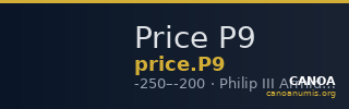Price P9 — CANOA