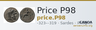 Price P98 — CANOA