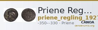 Priene Regling 1927 C — CANOA