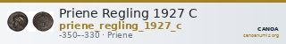 Priene Regling 1927 C — CANOA