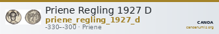Priene Regling 1927 D — CANOA