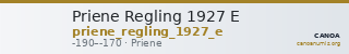 Priene Regling 1927 E — CANOA