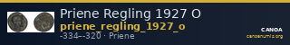 Priene Regling 1927 O — CANOA