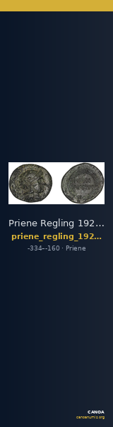 Priene Regling 1927 P — CANOA