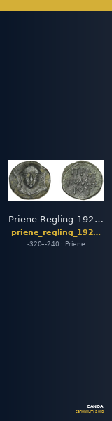 Priene Regling 1927 Q — CANOA