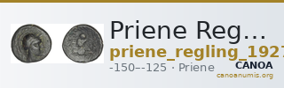 Priene Regling 1927 S — CANOA