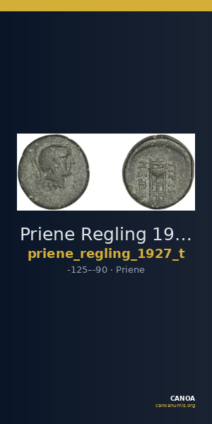 Priene Regling 1927 T — CANOA