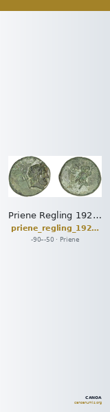 Priene Regling 1927 U — CANOA