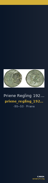 Priene Regling 1927 U — CANOA