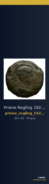 Priene Regling 1927 V — CANOA