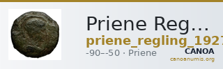 Priene Regling 1927 V — CANOA