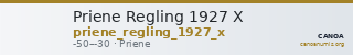 Priene Regling 1927 X — CANOA