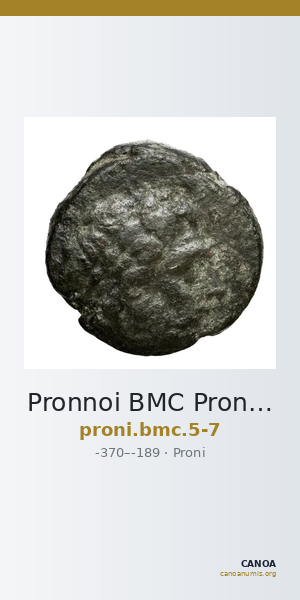 Pronnoi BMC Proni 5-7 — CANOA