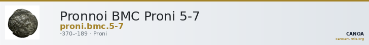 Pronnoi BMC Proni 5-7 — CANOA