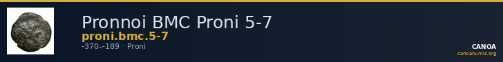 Pronnoi BMC Proni 5-7 — CANOA