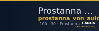 Prostanna von Aulock 1979 1750-3 — CANOA