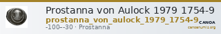 Prostanna von Aulock 1979 1754-9 — CANOA