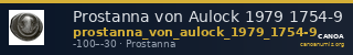 Prostanna von Aulock 1979 1754-9 — CANOA