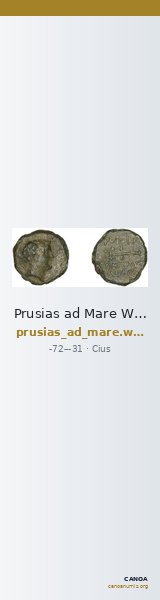 Prusias ad Mare Waddington 1912 21 — CANOA