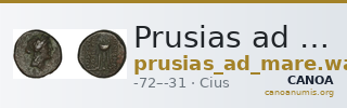 Prusias ad Mare Waddington 1912 25 — CANOA