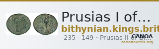 Prusias I of Bithynia Bithynia British Museum 1982.9.20.12 — CANOA