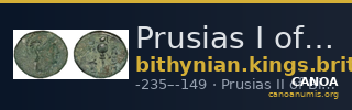 Prusias I of Bithynia Bithynia British Museum 1982.9.20.12 — CANOA