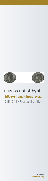 Prusias I of Bithynia Bithynia Waddington 1908 16 — CANOA
