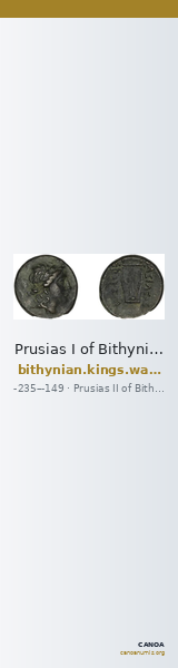 Prusias I of Bithynia Bithynia Waddington 1908 18 — CANOA