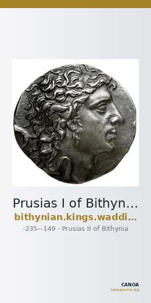 Prusias I of Bithynia Bithynia Waddington 1908 20 — CANOA