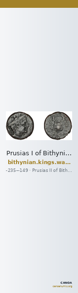 Prusias I of Bithynia Bithynia Waddington 1908 21 — CANOA