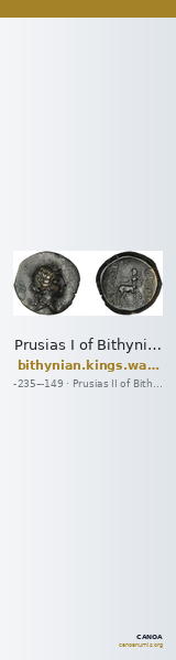 Prusias I of Bithynia Bithynia Waddington 1908 26 — CANOA