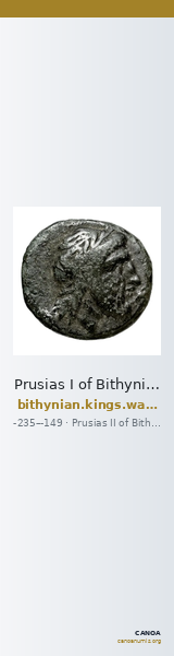 Prusias I of Bithynia Bithynia Waddington 1908 29-30 — CANOA