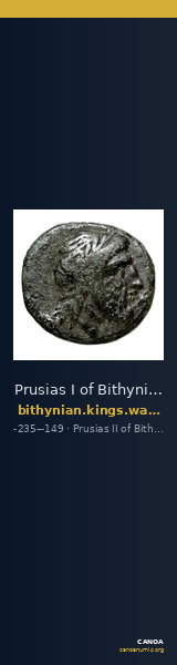 Prusias I of Bithynia Bithynia Waddington 1908 29-30 — CANOA