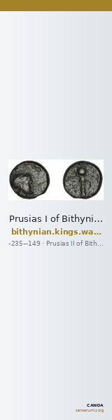 Prusias I of Bithynia Bithynia Waddington 1908 31 — CANOA