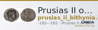 Prusias II of Bithynia Bithynia Kaye 2013 Early Group — CANOA
