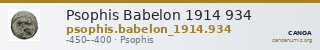 Psophis Babelon 1914 934 — CANOA