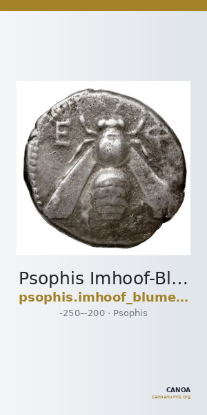 Psophis Imhoof-Blumer 1873 p. 122, 4 — CANOA
