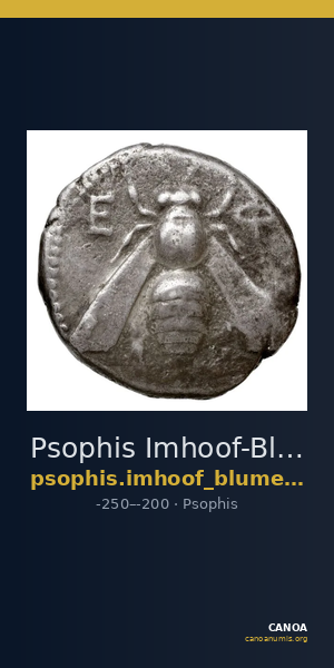 Psophis Imhoof-Blumer 1873 p. 122, 4 — CANOA