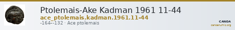 Ptolemais-Ake Kadman 1961 11-44 — CANOA