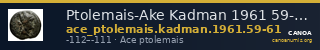 Ptolemais-Ake Kadman 1961 59-61 — CANOA