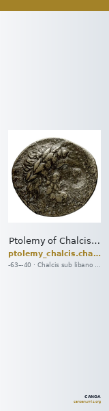 Ptolemy of Chalcis Chalcis sub Libano Herman 2006 7 — CANOA