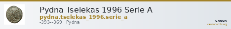 Pydna Tselekas 1996 Serie A — CANOA