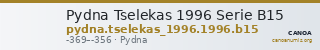 Pydna Tselekas 1996 Serie B15 — CANOA