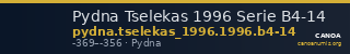 Pydna Tselekas 1996 Serie B4-14 — CANOA
