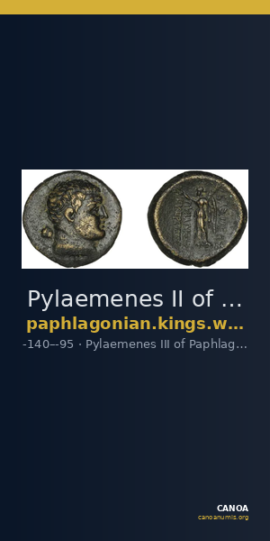Pylaemenes II of Paphlagonia Paphlagonia Waddington 1925 1-2a — CANOA