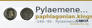 Pylaemenes II of Paphlagonia Paphlagonia Waddington 1925 1-2a — CANOA