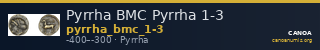 Pyrrha BMC Pyrrha 1-3 — CANOA