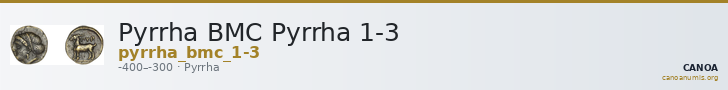 Pyrrha BMC Pyrrha 1-3 — CANOA