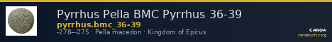 Pyrrhus Pella BMC Pyrrhus 36-39 — CANOA